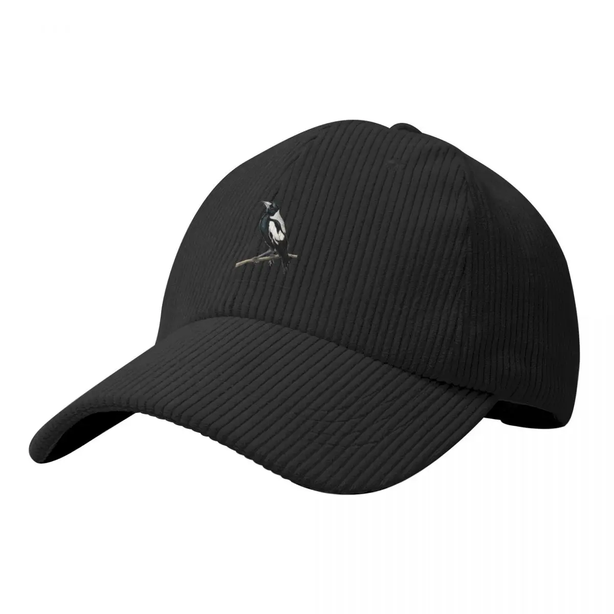 

The Australian Magpie, Collingwood's iconic bird - drawing Baseball Cap Male hat Horse Hat Streetwear Mens Tennis Women's