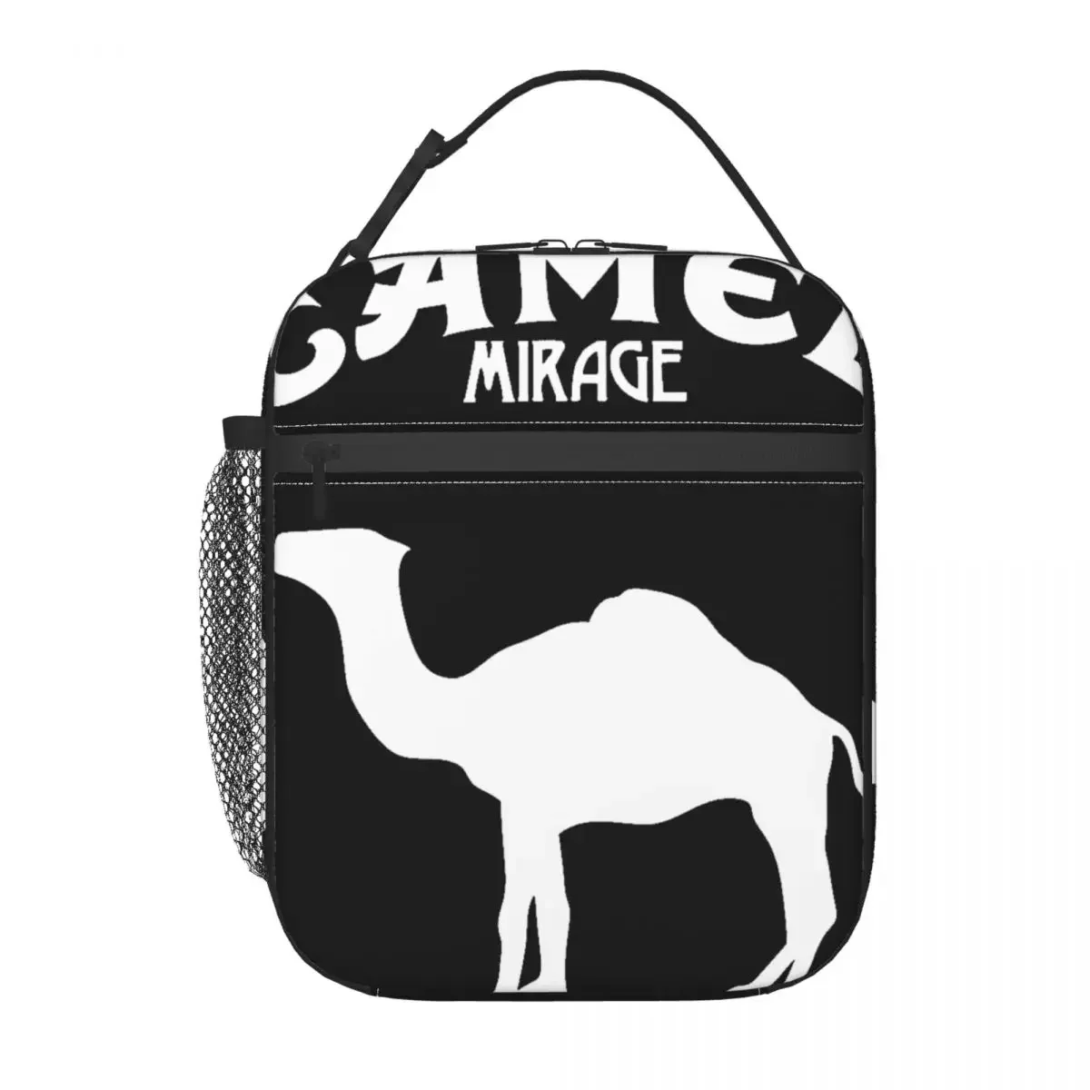 

Изолированная сумка для ланча, коробка для ланча верблюдов Mirage, сумка-тоут Сумочка для продуктов