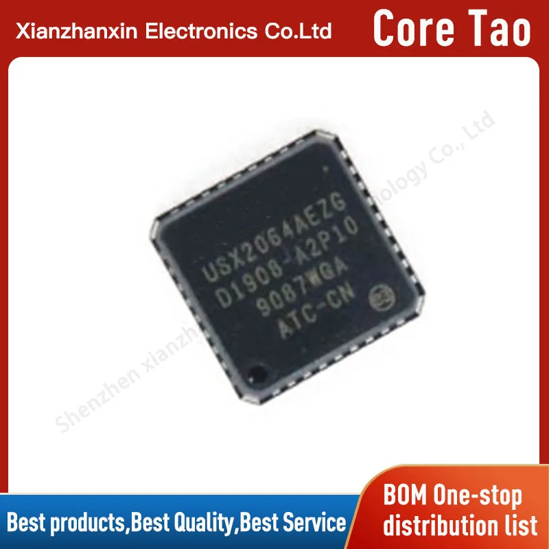 

1~5pcs/lot USX2064-AEZG-TR USX2064AEZG QFN36 USB communication interface chip in stock