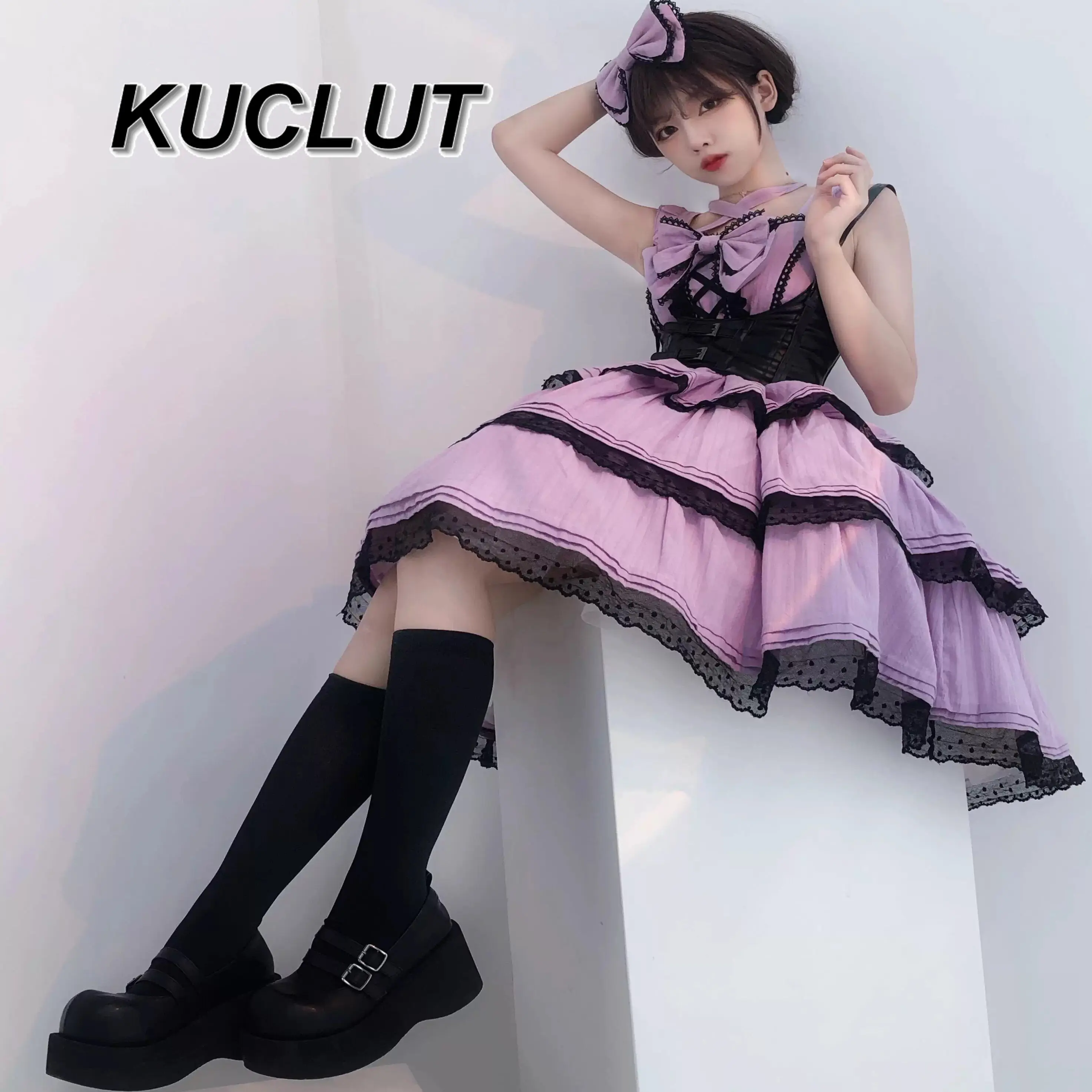 Moda uma linha curto casual vestidos curtos para mulheres bonito e doce menina design original lolita estilo verão cinta jsk vestido