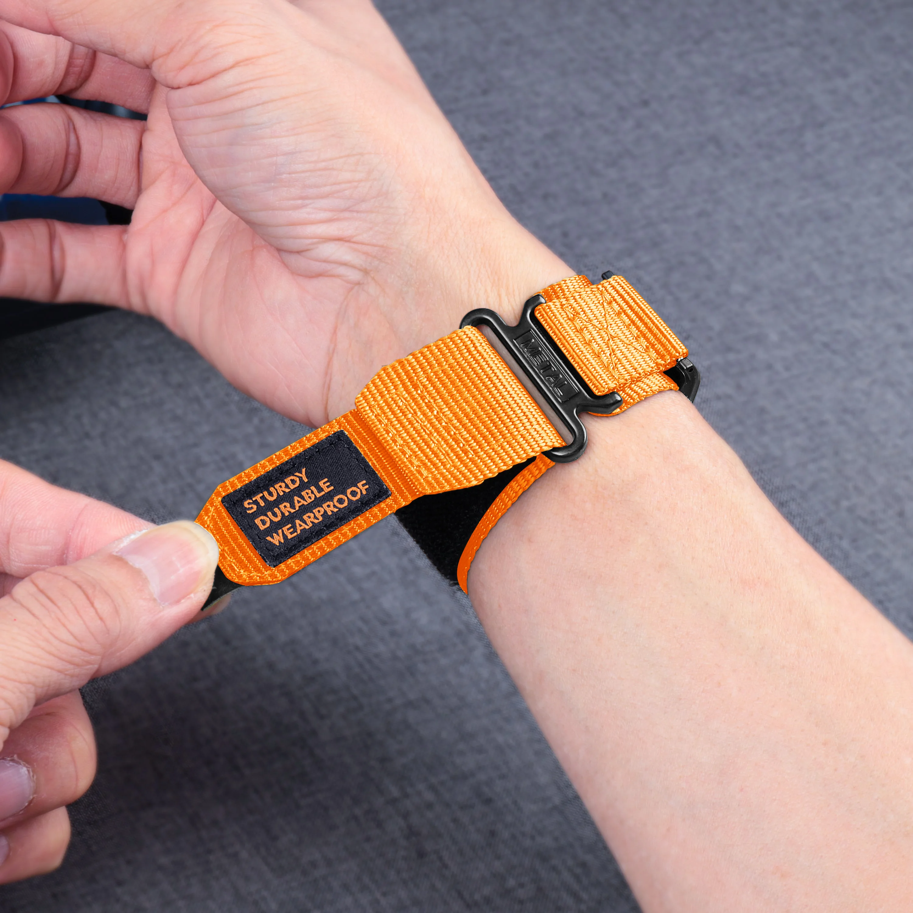 Cinturino in nylon compatibile con Whoop 4.0 Cinturino sportivo di ricambio morbido e regolabile traspirante per cinturino Whoop 4.0