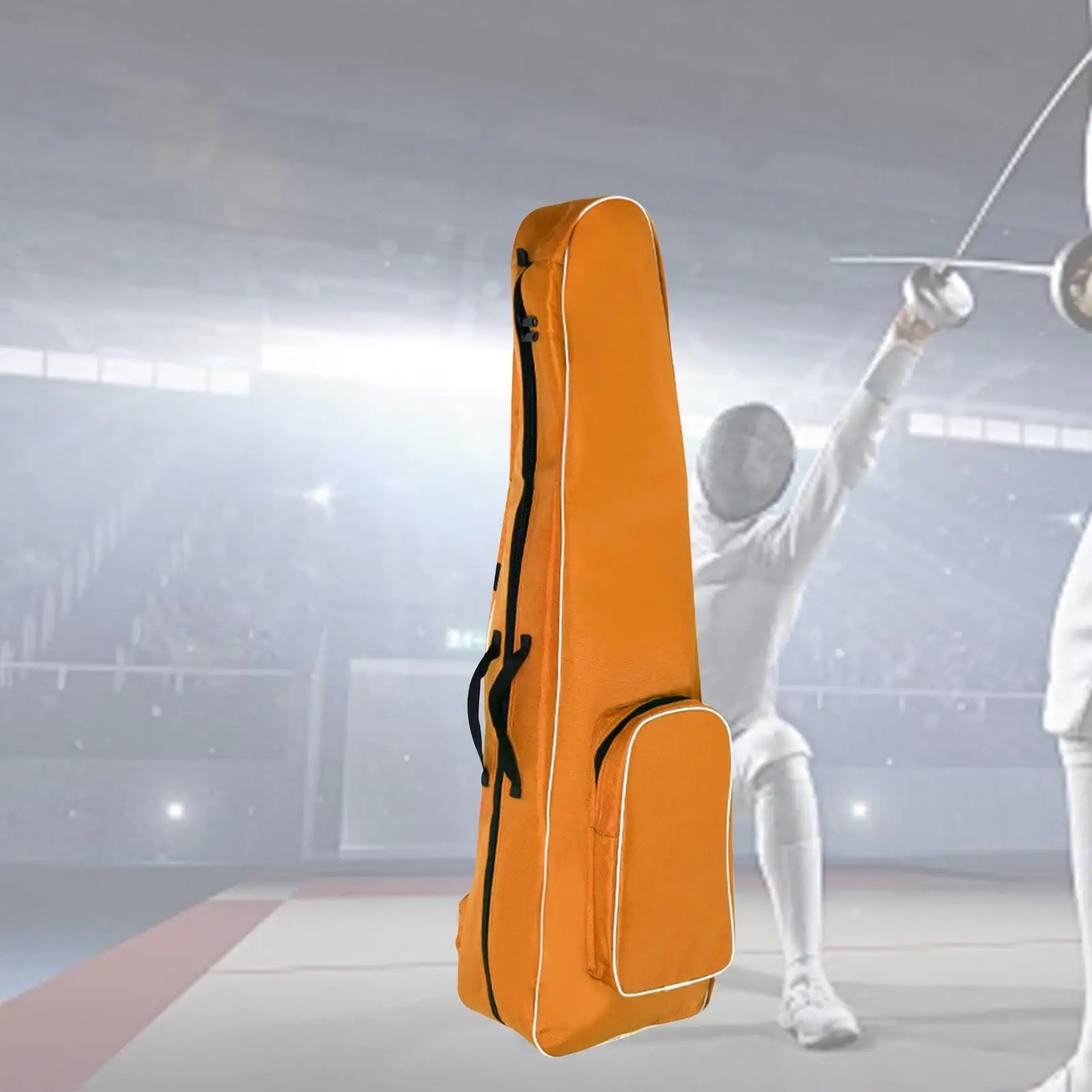 Fencing Backpack Accessory Fencers Reliable Sports Premium Practical Handbag Orange