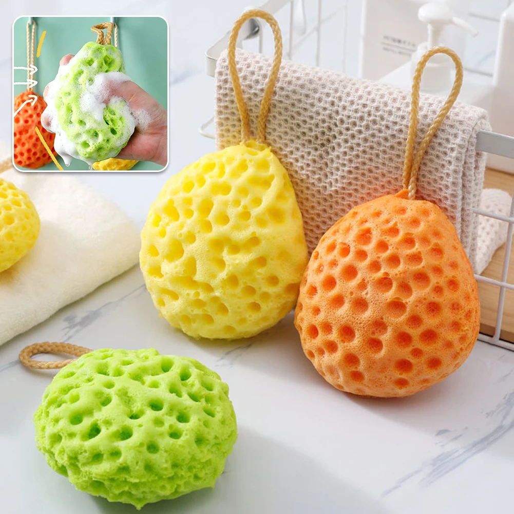 Baby Products For Bathing - Duş süngeri Topu Yumuşak Örgü Bebek