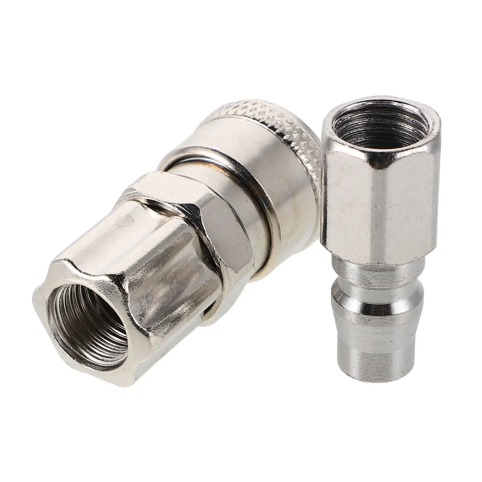 3pcs Air Hose Fittings Quick Connect Pneumatic Push In Joint Connector For High-Pressure System Compact Design Air Compressor