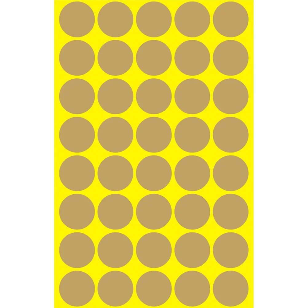 

30 Sheets Self Adhesive Colorful Dot Stickers Removable Labels for Home School Office Price Tag Marking Dot Stickers