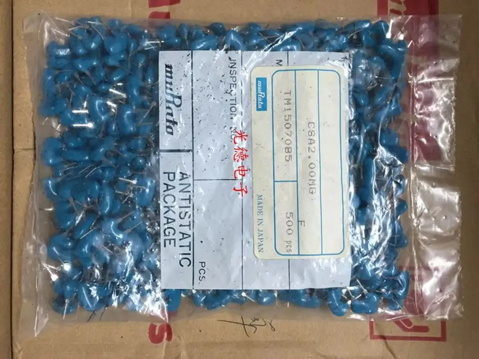 50PCS Ceramic Crystal Filter 2MHz Straight Plug