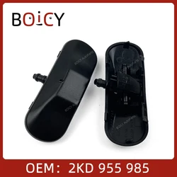 BOICY 2Pcs Windscreen Washer Jet Water Spray Nozzle For Jetta Passat Tiguan Beetle Golf Touareg Caddy Tarraco Arona 2KD955985