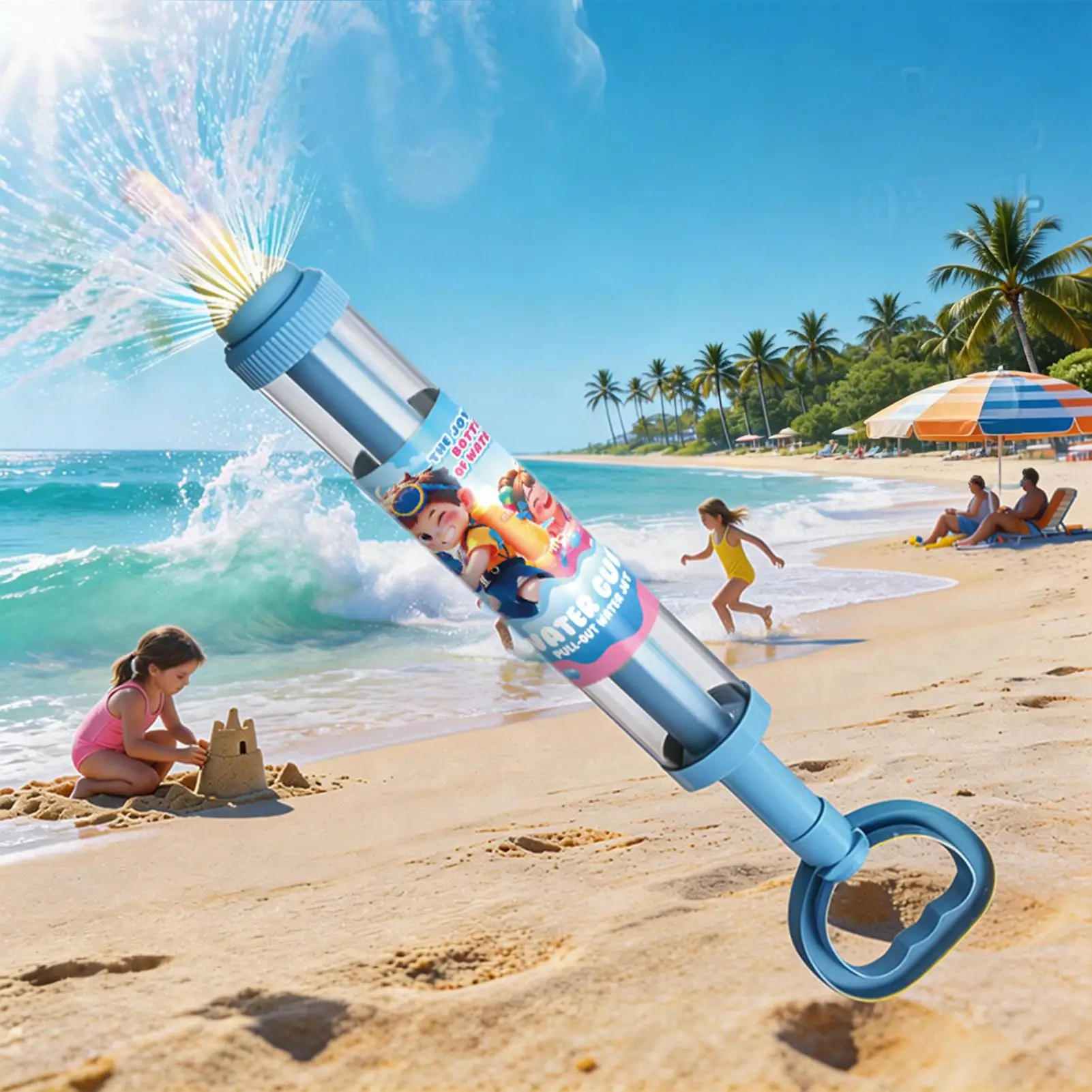 水噴霧器ロマンチックなインタラクティブゲーム水噴霧器おもちゃ子供用スプリンクラー夏のスイミングプールビーチ結婚用