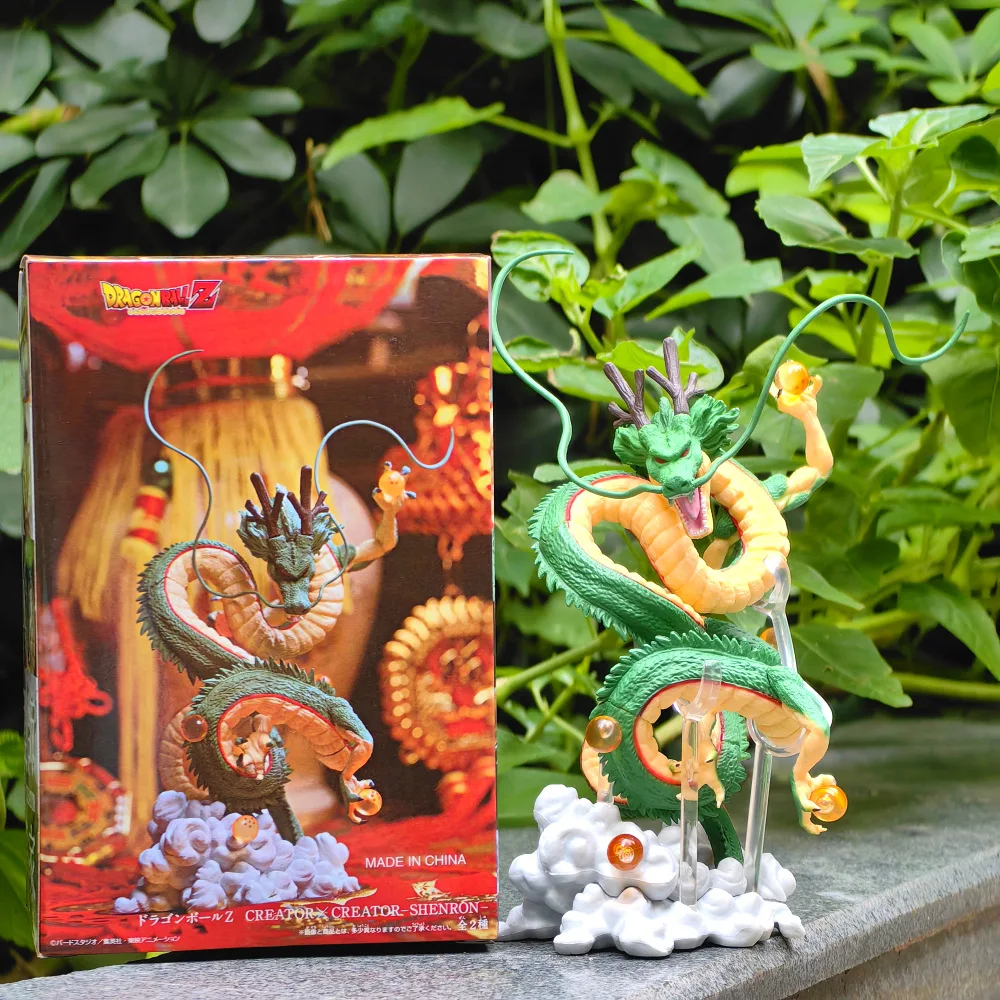 Dragon ball Shenron Golden High Quality Action figure Toys 21cm image 2