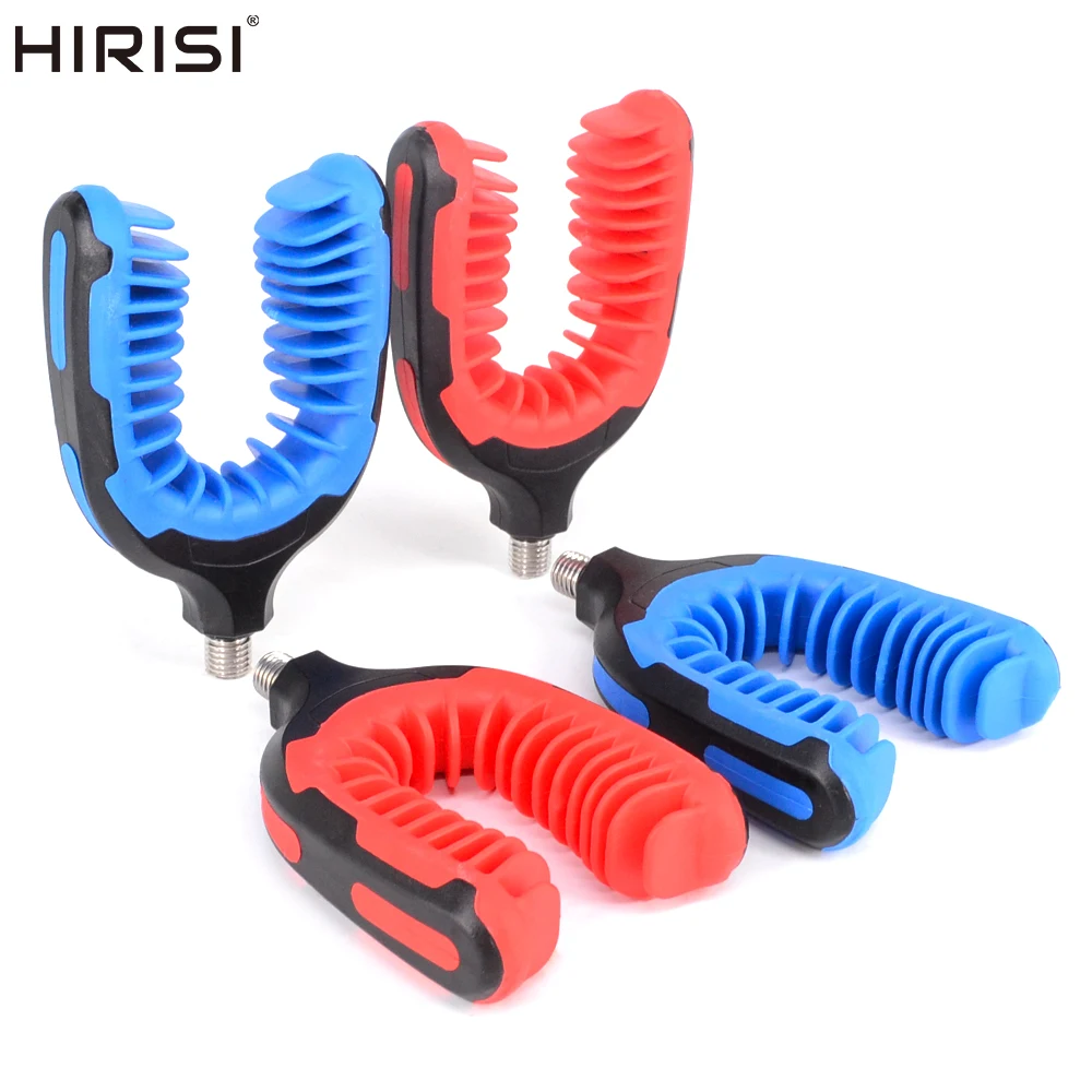 Hirisi Carp Fishing Rod Rest Head Rubber Gripper for Fishing Alarm and Buzz Bar Fishing Rod Holder Fishing Accessories AC131