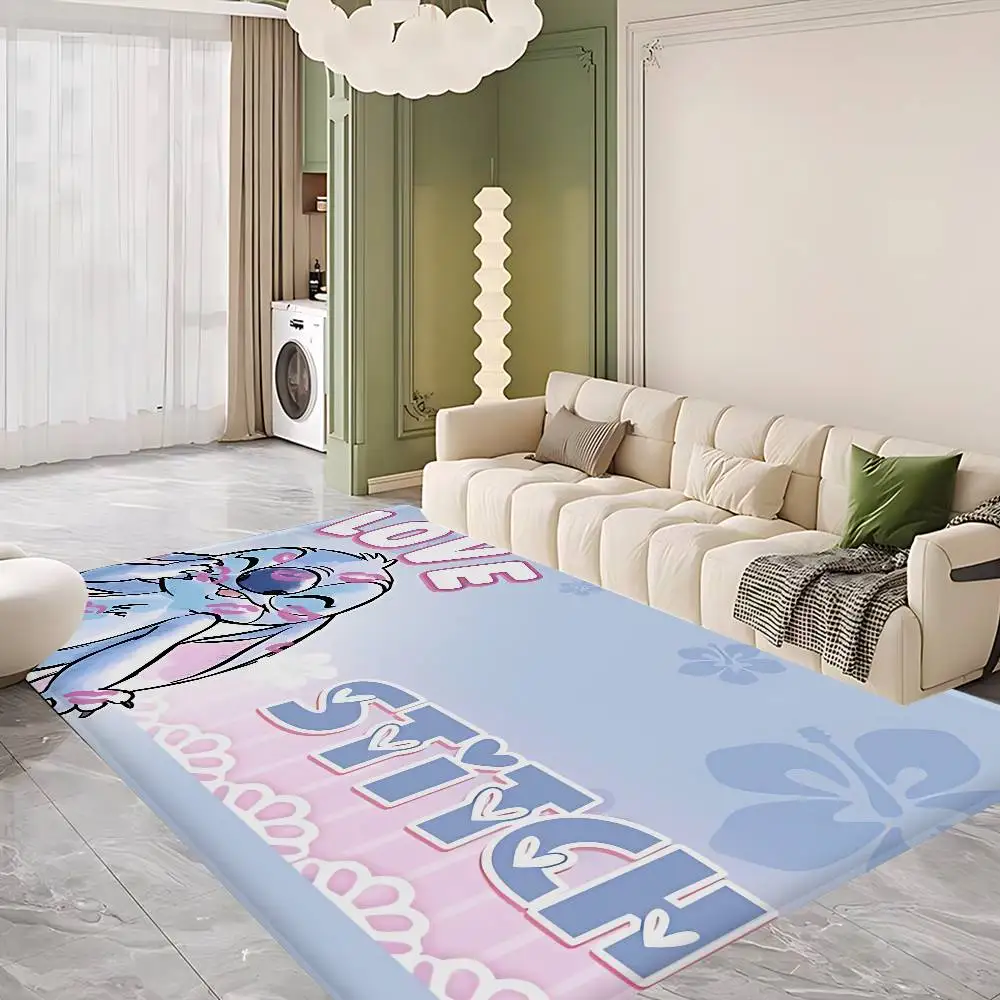 

Amine S-StitchS Door Mat Washable Non-Slip Living Room Sofa Chairs Area Mat Kitchen Doormat Area Rug
