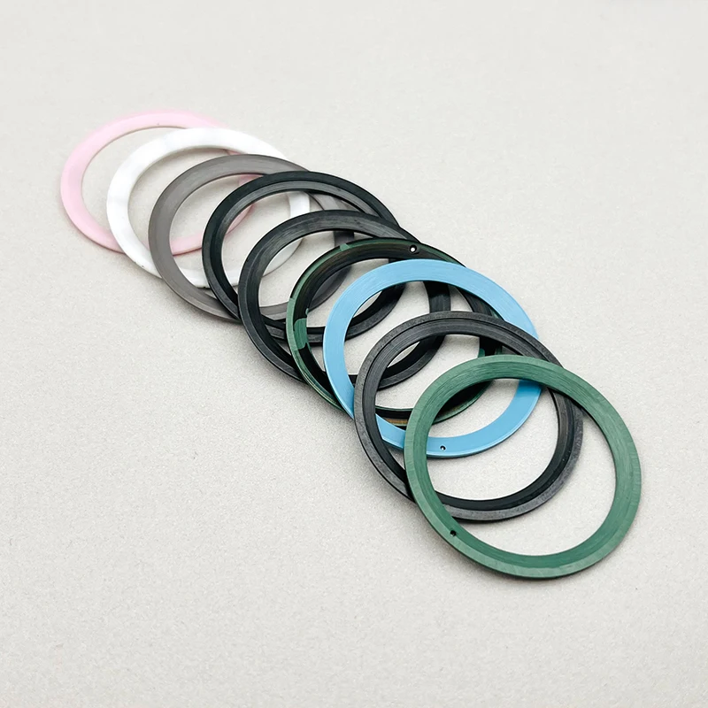 38 مللي متر الرجال ساعة ميكانيكية حالة منحدر السيراميك الحافة إدراج حلقة القطر الداخلي 30.5 مللي متر يناسب ساعة الفرعية استبدال إصلاح أجزاء