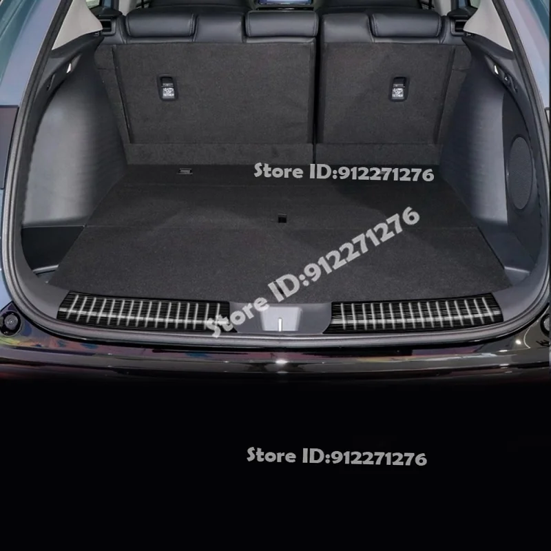 For Honda ZR-V ZRV E:HEV HRV HR-V 2022 2023 Built-in Outer Rear Bumper Protector Door Sill Trunk Tread Plate Trim Accessories