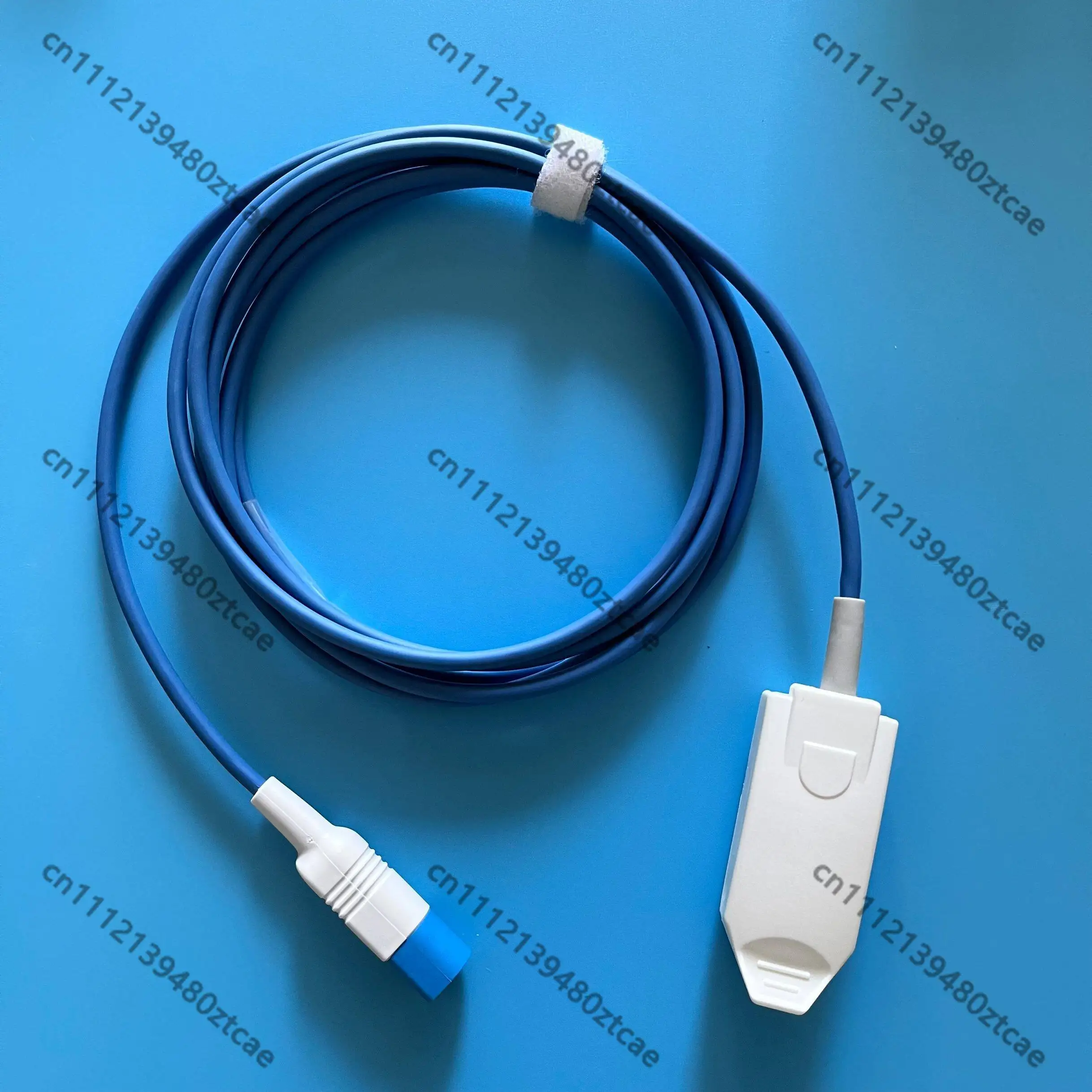 8-Pin SpO2 Sensor, Reusable Finger Clip Oxygen Probe Compatible with VM6 VM8 MP20 MP30 G30 G40 Patient Monitor