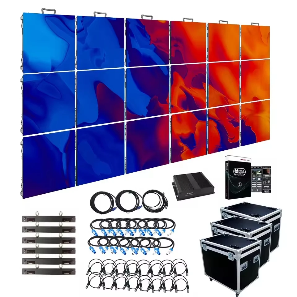 

P3 P3.91 P4 Pantalla Led Gigant De Exterior Interior Painel Para Publicidad Eventos Outdoor Led Display Panel Screen Video Wall