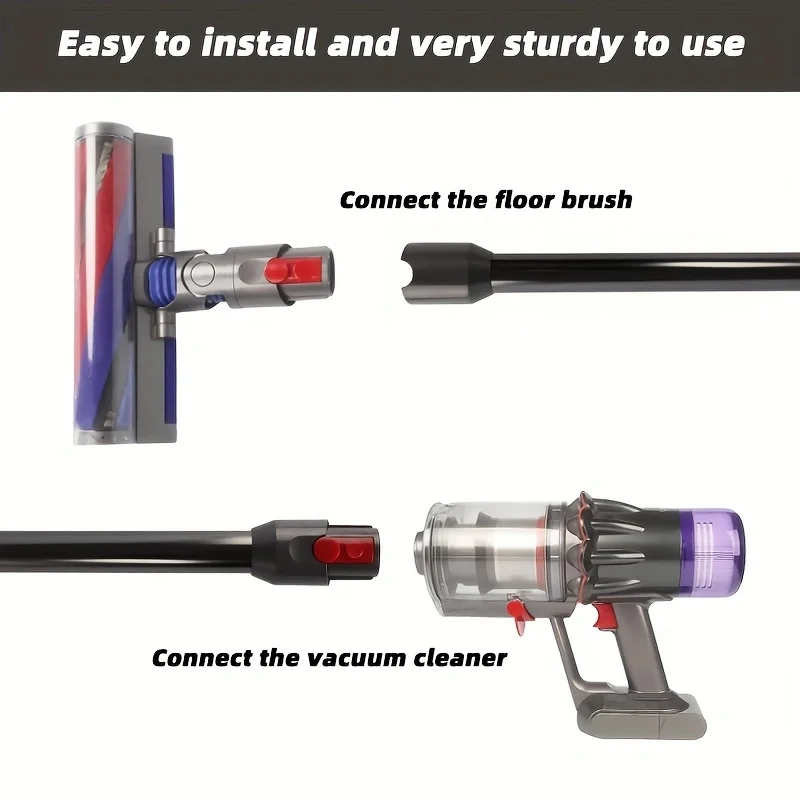 Сменная удлинительная палочка для пылесоса Dyson V12 Slim, быстросъемная трубка для Dyson V10 Digital Slim, 29,13 дюйма