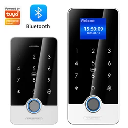 S300X APP Control Fingerprint Biometric Access Control Reader RFID 125KHz+13.56Mhz Access Control System Waterproof Bluetooth