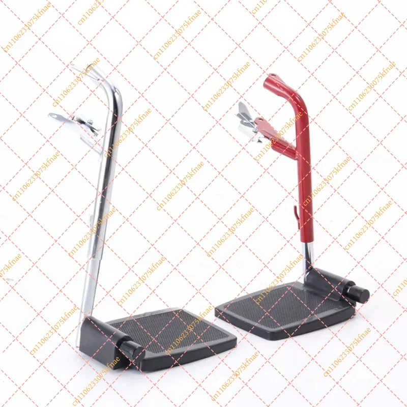 Quick Release Short Leg Pedal Assembly For Manual Wheelchair Hand Push Scooter Elderly Mobility Replacement Spare Parts
