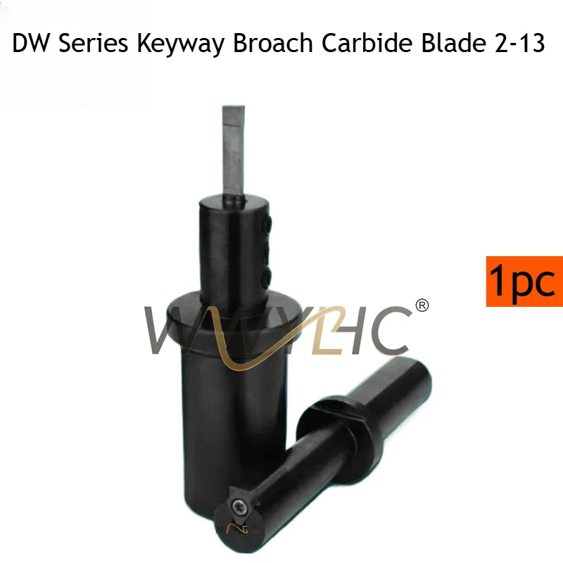 

Keyway Broaching Cutter Carbide Insert Blade DW 2 3 4 5 6 7 8 9 10 12 13 for CNC Machine Blind Internal Keyway Cutting