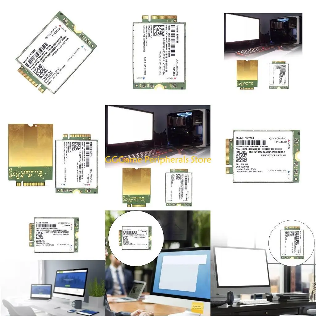 

U55B 4G Module Wireless EM7565 LTE Advanced Module Cat-12 Global Connectivity
