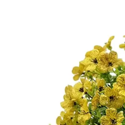 Garden Artificial Flowers Easy Installation Ground Stake Flowers Garden Outdoor Decor All-Weather Durability Easy Installation