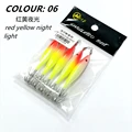 red yellow luminous