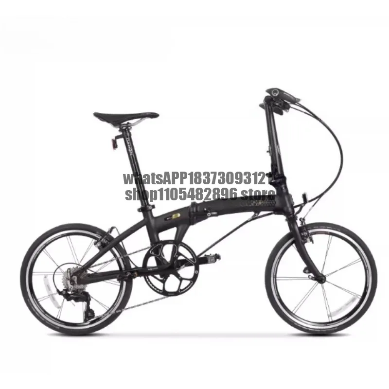20-Inch 11-level variable speed V disc brake folding bicycle adult ultralight road bicycle PKA015