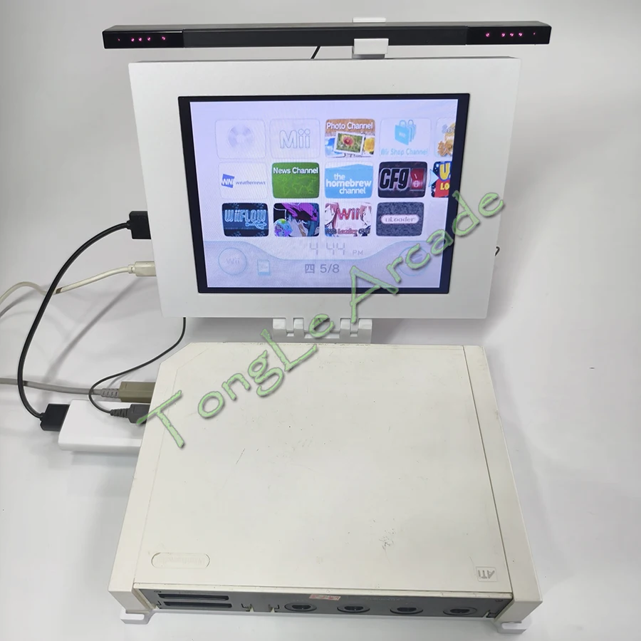 

Built for NINTEND Wii Game Console 8 INCH 4:3 LCD SCREEN, DIY Mini Monitor, Portable Display , Foldable with Speaker