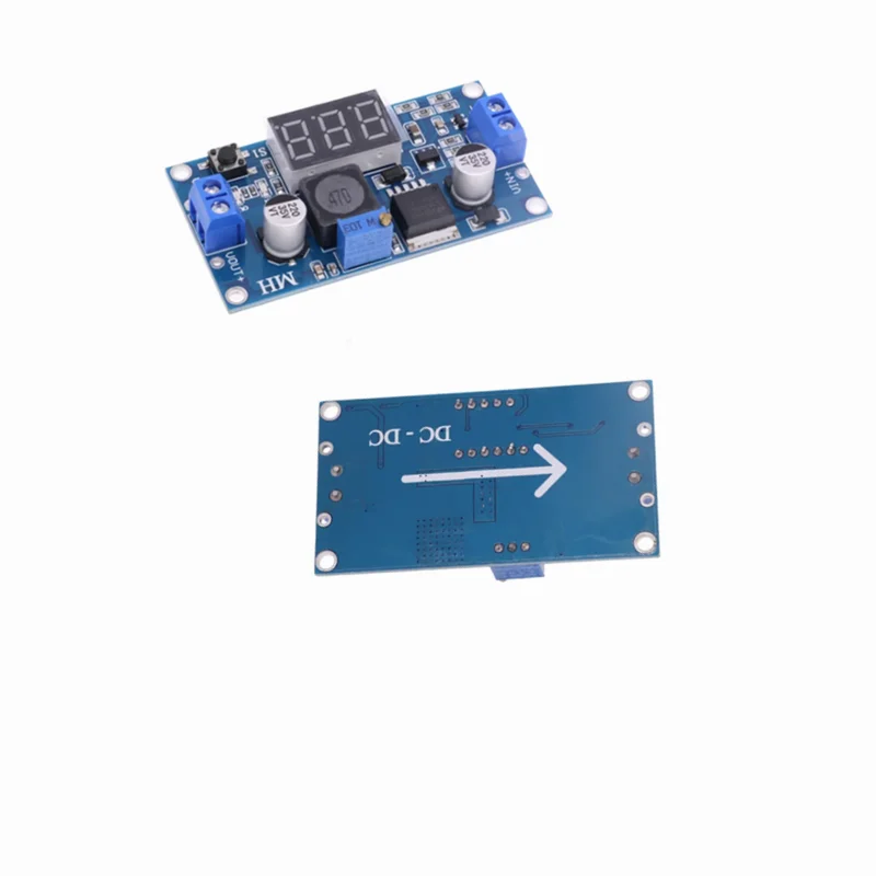 LM2596 DC DC Step Down Converter Voltage Regulator LED Display Voltmeter 4.0~40 to 1.3-37V Buck Adapter Adjustable Power Supply