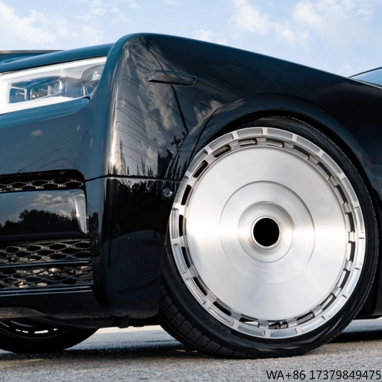 

Forged 5x120 Wheels for Rolls Royce Ghost Phantom Cullinan Spectre 19 20 21 22 23 24 Inch Rims Brushed Alloy Wheels