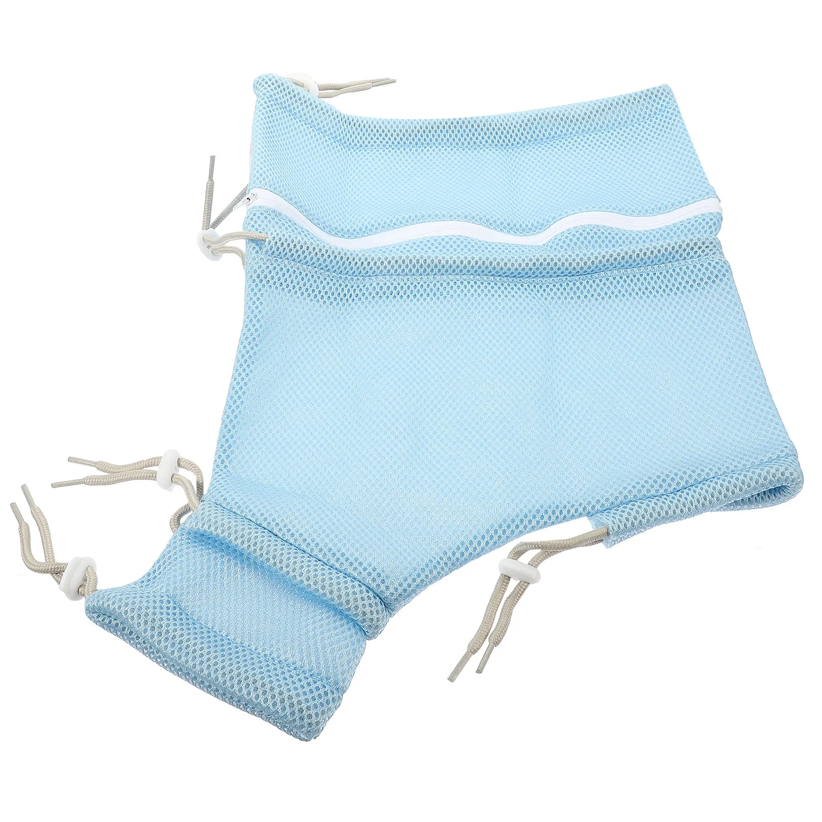 Cat Bathing Bag Breathable Anti Scratch Wear Resistant Polyester Cat Grooming Bag Easy to Put on for Bathing Nail Trimming