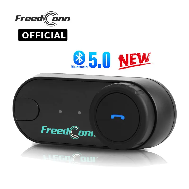 

Гарнитура для мотоциклетного шлема FreedConn, Bluetooth 5,0, 1000 м, FM-радио