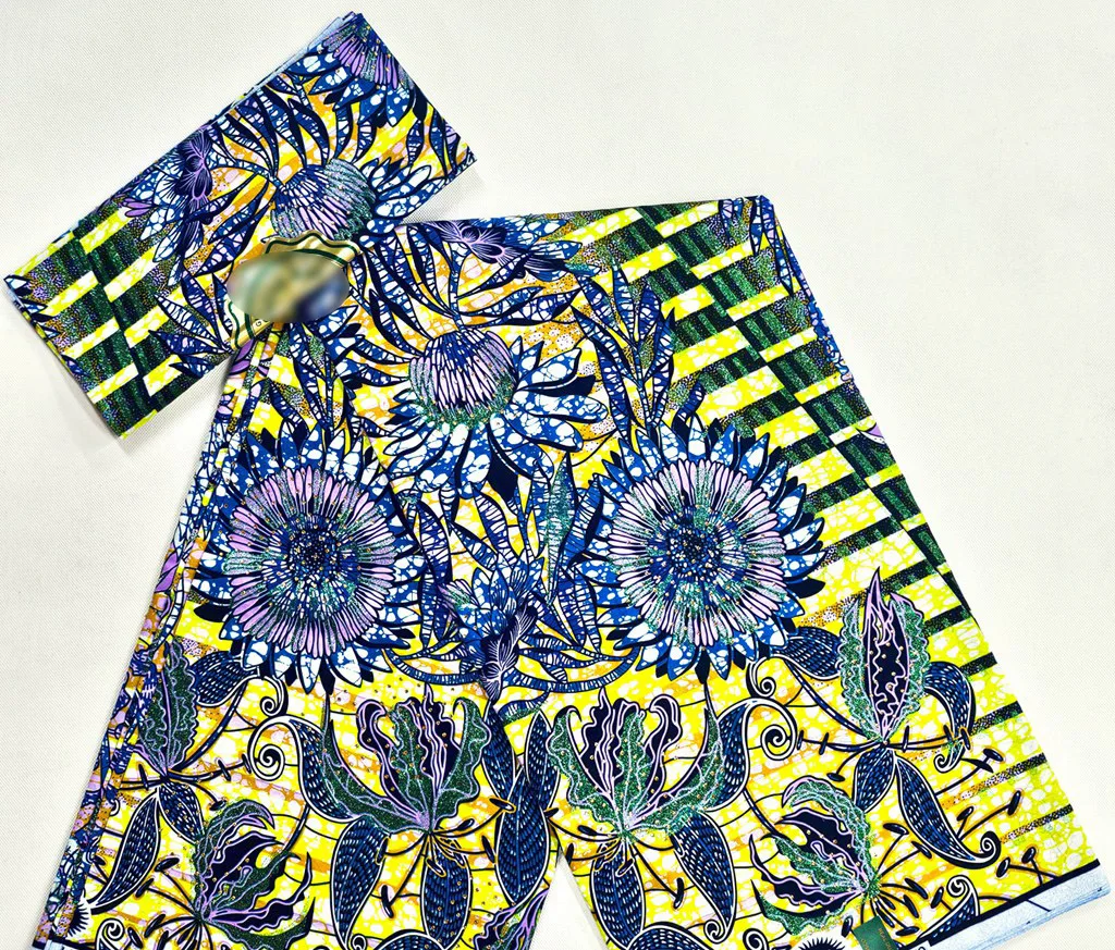 Veritable Hollandais Soft Guaranteed Super Real Wax Print Fabric Dutch Pagne Dress Super Grand Original Wax 100% Cotton Stones