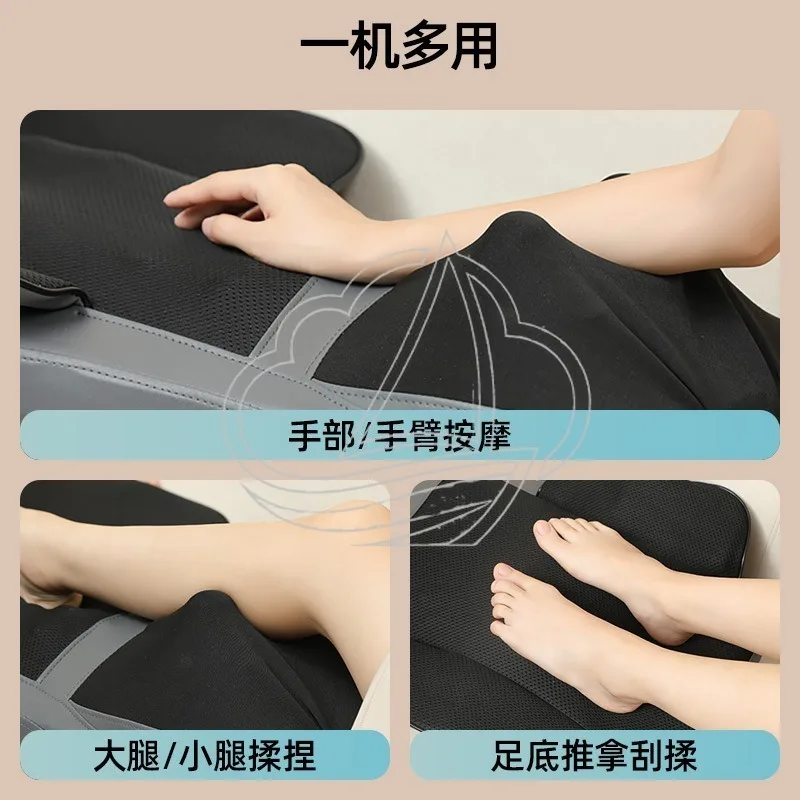 Neck Waist Massage Cushion Ergonomic Lumbar Support Pillow Deep Tissue Relax Massager Relieve Back Fatigue