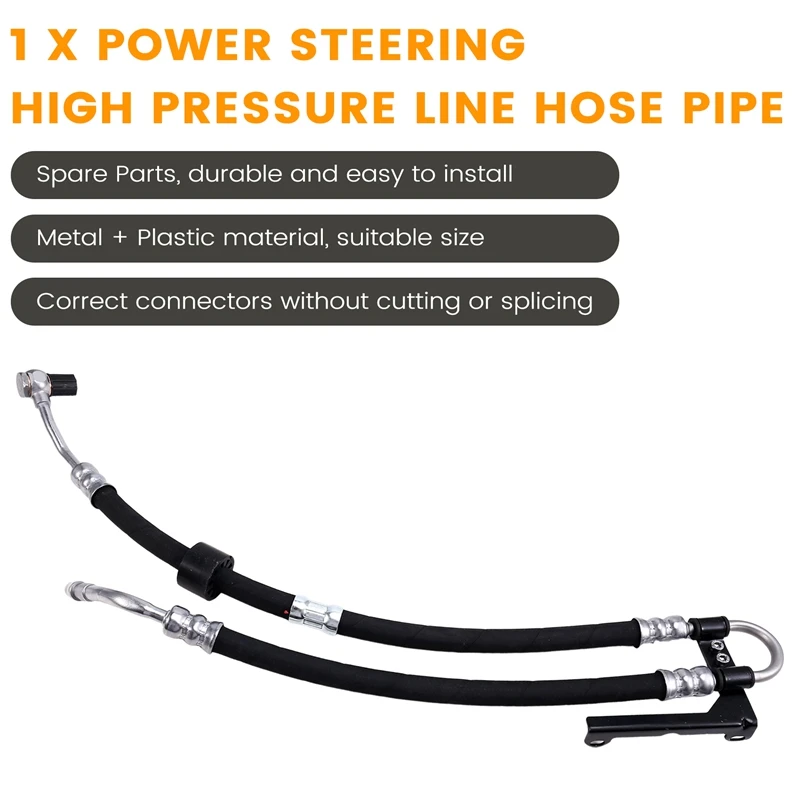 A2514603324 Car Power Steering High Pressure Line Hose Pipe For Mercedes Benz W164 ML350 R350 2006-2013 2514603324