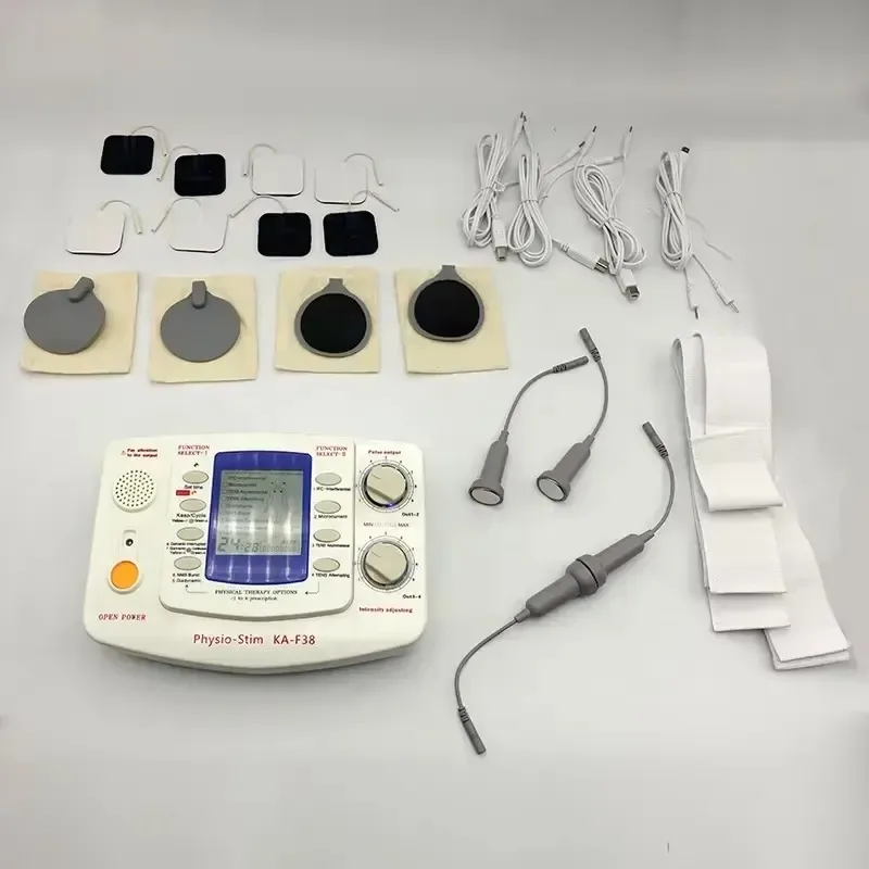 Appareil de Thérapie Électrique à Impulsions pour la Rééducation à Domicile, 8 Modes, 4 Écrans LCD, Soulagement de la Douleur - Vente Flash