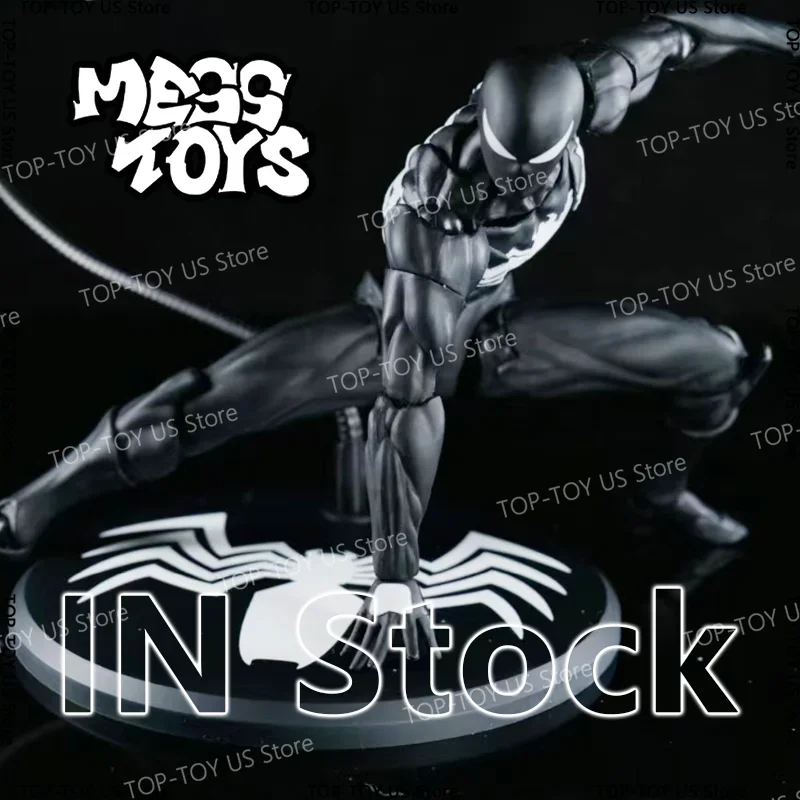 

Action Figure Spider Man Symbiote Spiderman In Stock Mess Toys Messtoys Black Suit Neighbor Scarlet Spider Anime Gifts Toys
