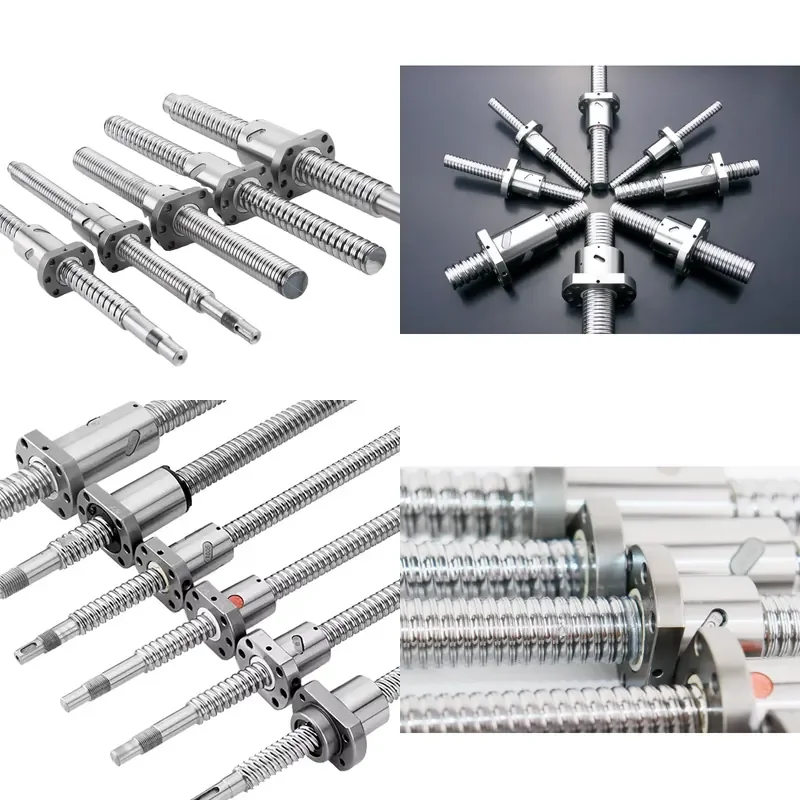 CNC Ball Screw Linear Actuator with Single Nut Long Lead Screw Rod for Precision Motion Control