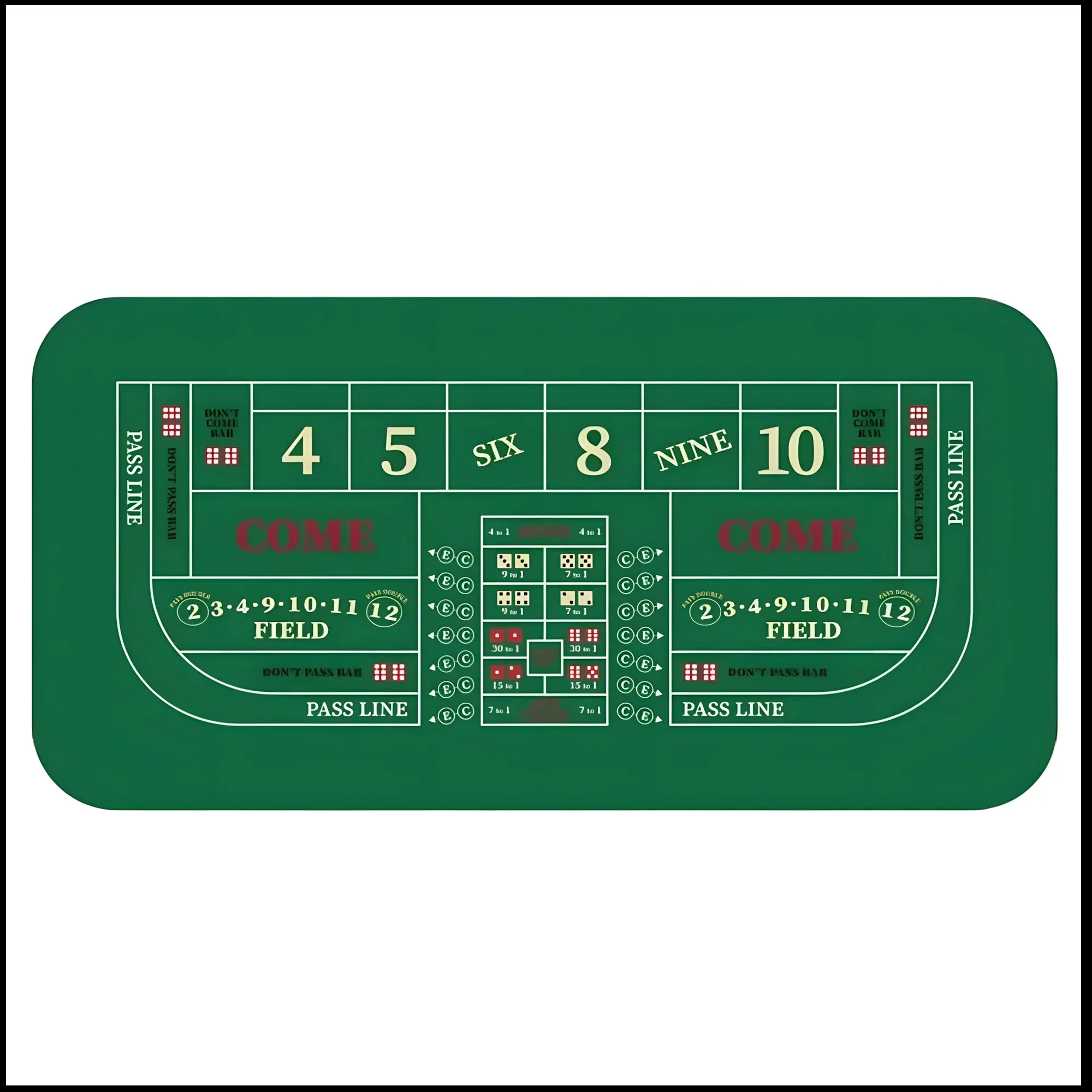 

120x60cm rubber table mat for chess and card games, Texas Hold 'em game, large entertainment accessories