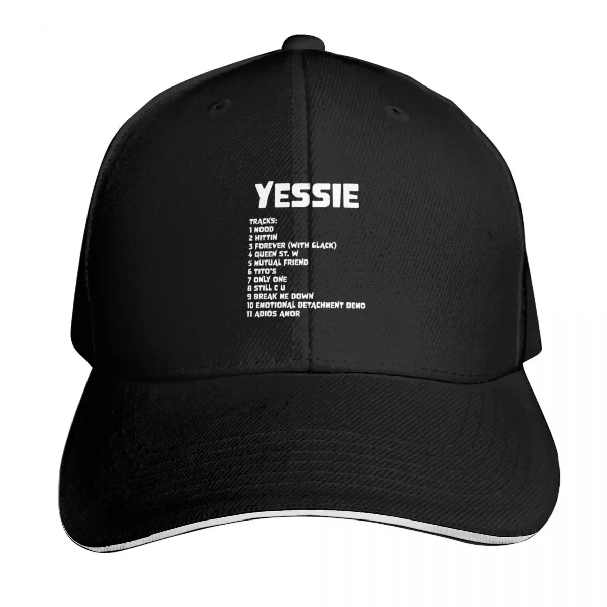 Jessie Reyez Merch Yessie Tracks Baseball Cap Summer Beach Travel Streetwear Hip Hop Trendy Vintage Retro Embroidered