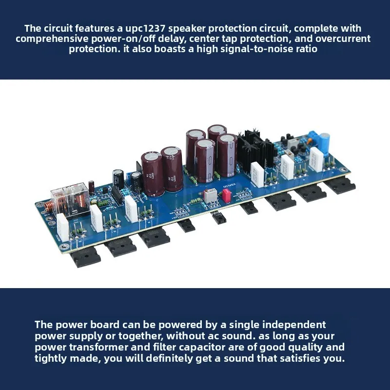 Enhanced version of KSA100 circuit power amplifier board (finished board, tested)