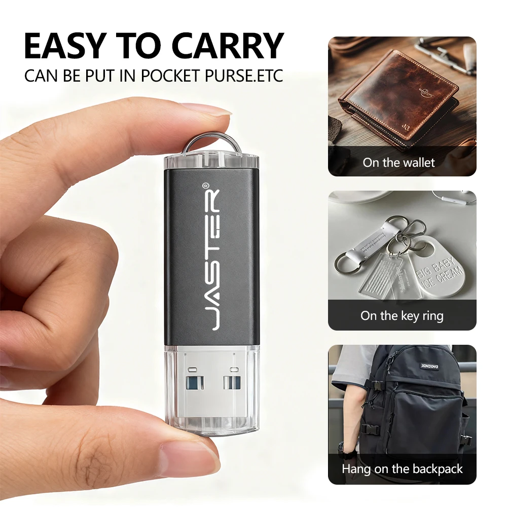 100 Stück USB 3.0 Flash-Laufwerke 128GB 64GB Business USB-Stick mit Kostenlosem Eigenem Logo Speicherstick 32GB 16GB 8GB 4GB Hochzeitsgeschenk U-Disk – Detail 6