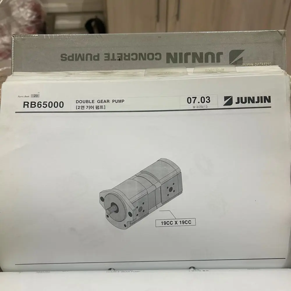 RB6500 Pump Bucher hydraulics for Water Transfer Power Equipment  Engine Driven Baler