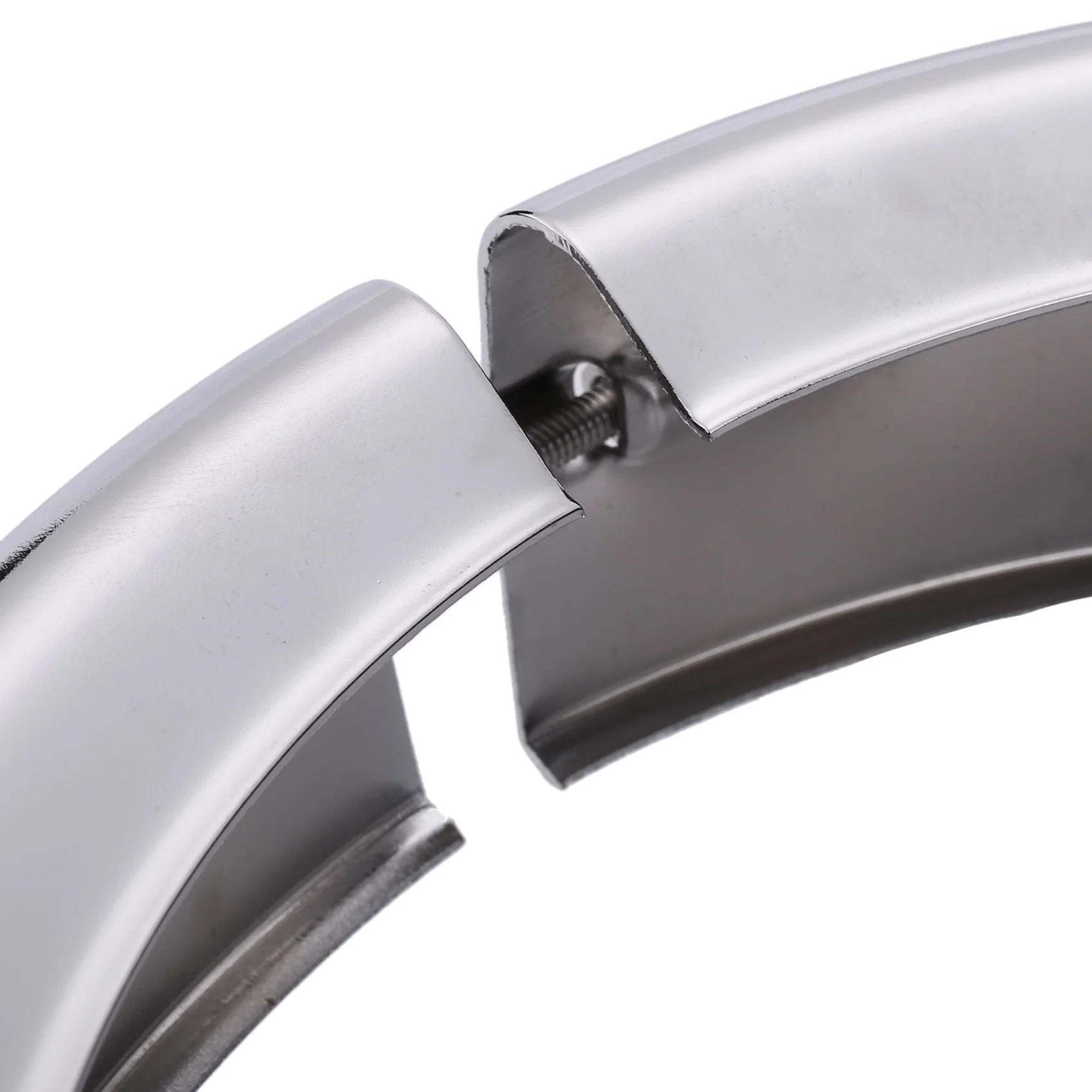 Durable-1Pcs 7 Inch Headlight Trim Ring Head Light Lamp Visor Motorcycle Headlight Chrome Decorate Compatible For Touring