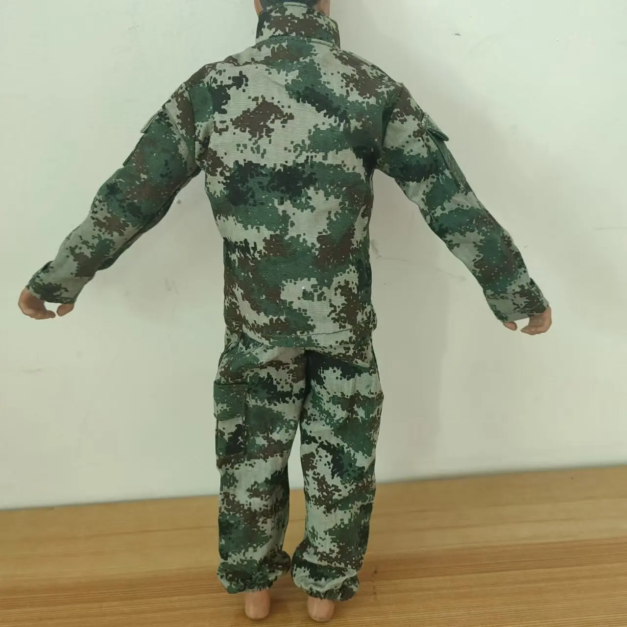 1/6 Scale Male Clothes Accessory Cam Uniforms Coat Pants Jacket Combat Chest Vest Force Military Fit 12‘’ Body Soldier Figure