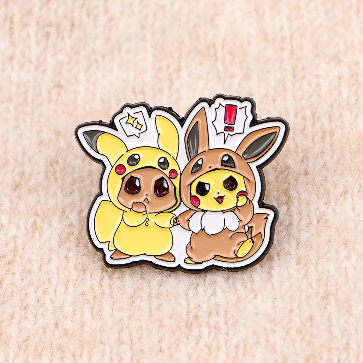 5 قطعة لطيف الوحش المينا دبابيس أنيمي لعبة بروش مجموعة معدنية التلبيب شارة بدبوس ظهره اكسسوارات مجوهرات أفضل صديق الهدايا #6