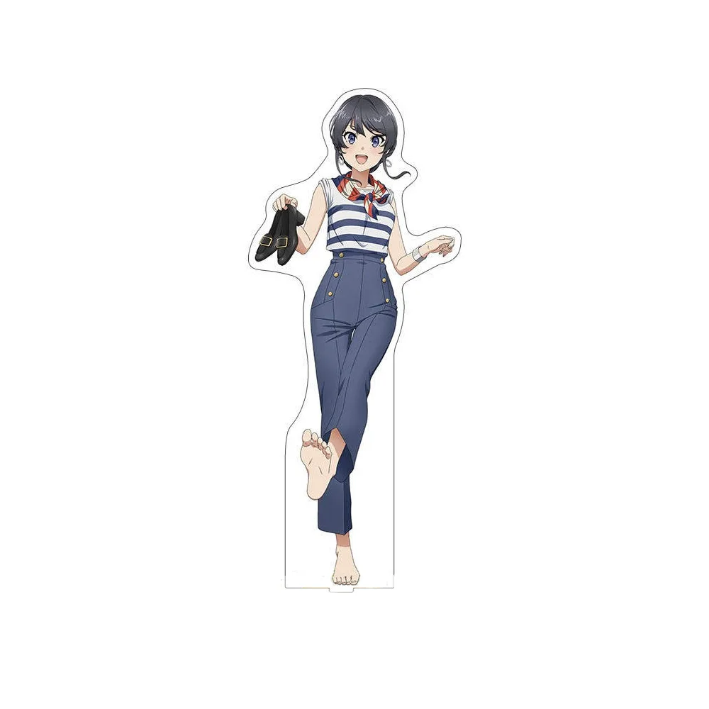 Anime Peripheral Store Rascal Does Not Dream of Bunny Girl Mai Sakurajima Seasonal clothing Ver AcrylicStand Desktop Decor Gifts
