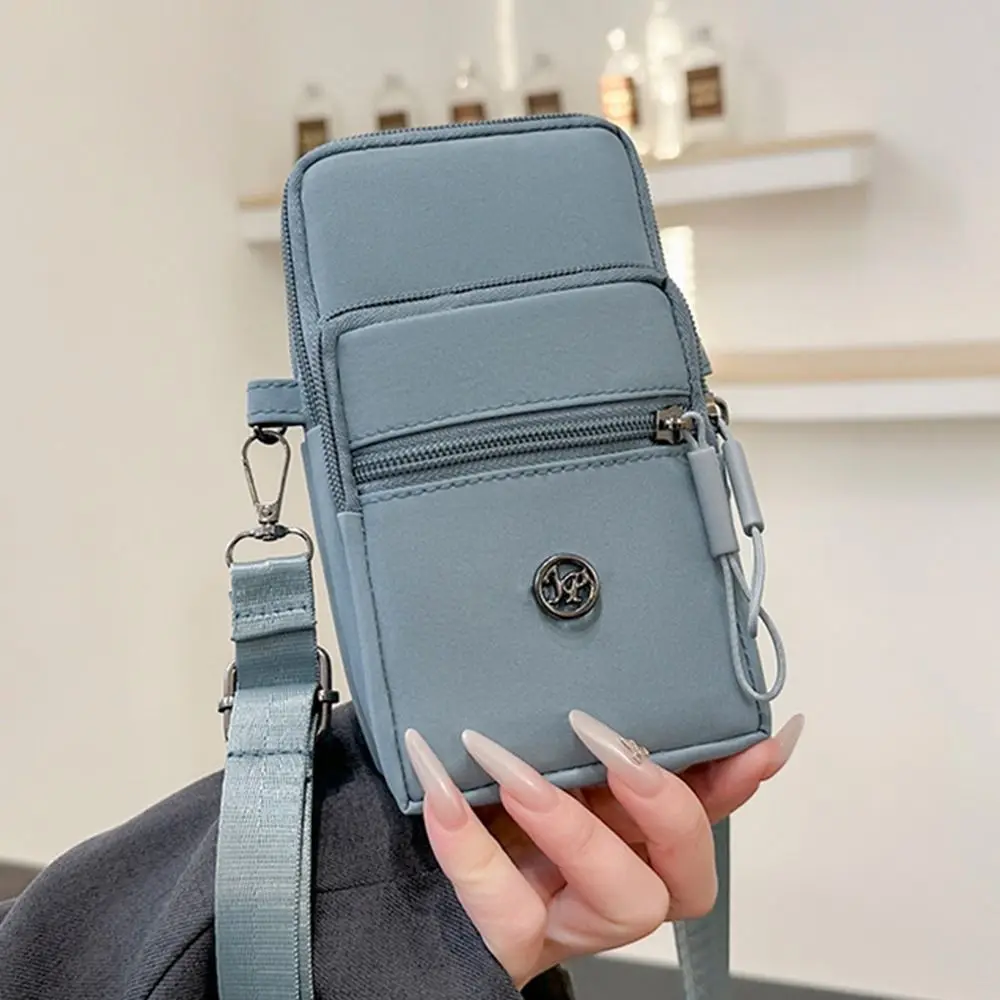 Casual Waterproof Crossbody Phone Bag Adjustable Strap Multi-Functional Shoulder Bag Mobile Phone Pouch
