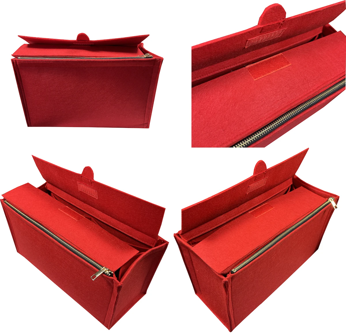 For Book Tote Insert Bag Organizer Makeup Handbag Organizer Travel Inner Purse Premium 2/3MM Felt(Handmade/21 )