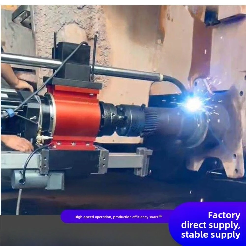 Portable Journal Turning Lathe for On-Site Shaft Repair – Bearing Seat, Seal Groove, Chamfer & Build-Up Welding Tool